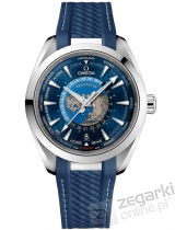 ZEGAREK OMEGA SEAMASTER AQUA TERRA 150M CO AXIAL MASTER CHRONOMETER GMT WORLDTIMER 43 MM 220.12.43.22.03.001