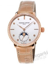 ZEGAREK FREDERIQUE CONSTANT SLIMLINE MOONPHASE LADIES MANUFACTURE FC-703VD3SD4