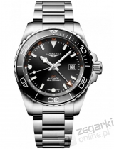 ZEGAREK LONGINES HYDROCONQUEST GMT AUTOMATIC L3.890.4.56.6