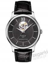 ZEGAREK TISSOT TRADITION AUTOMATIC OPEN HEART T063.907.16.058.00