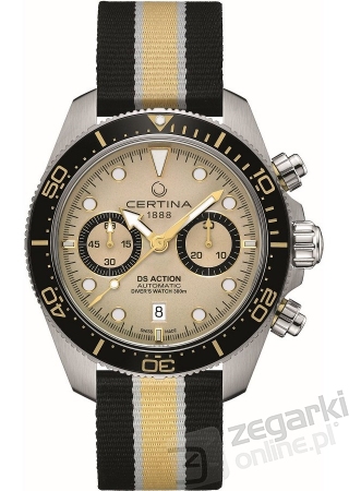 ZEGAREK CERTINA DS ACTION CHRONO C032.827.18.271.00