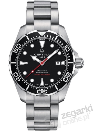 ZEGAREK CERTINA DS ACTION DIVER AUTOMATIC C032.407.11.051.00