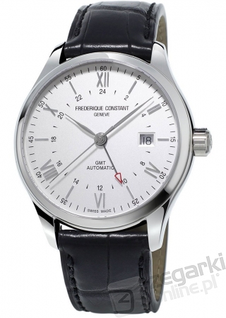 ZEGAREK FREDERIQUE CONSTANT CLASSICS GMT AUTOMATIC FC-350S5B6