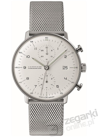 ZEGAREK JUNGHANS MAX BILL CHRONOSCOPE 027/4003.48
