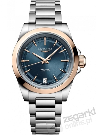 ZEGAREK LONGINES CONQUEST AUTOMATIC L3.430.5.92.6
