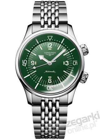 ZEGAREK LONGINES HERITAGE LEGEND DIVER L3.764.4.06.6