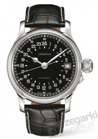 ZEGAREK LONGINES HERITAGE TWENTY-FOURS HOURS AUTOMATIC L2.751.4.53.4