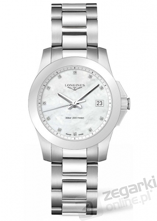 ZEGAREK LONGINES CONQUEST LADY  L3.377.4.87.6