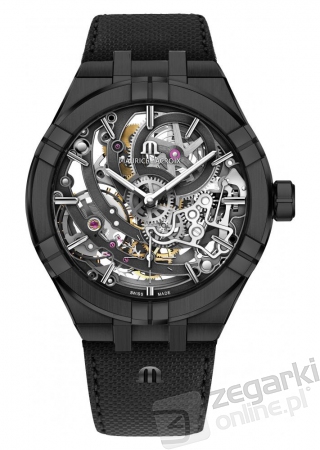 ZEGAREK MAURICE LACROIX AIKON AUTOMATIC SKELETON MANUFACTURE AI6028-PVB01-030-1
