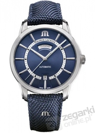 ZEGAREK MAURICE LACROIX PONTOS DAY DATE PT6358-SS004-431-4
