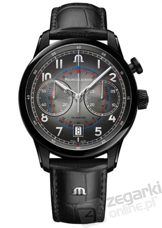 ZEGAREK MAURICE LACROIX PONTOS CHRONOGRAPH MONOPUSHER PT6428-DLB01-320-2