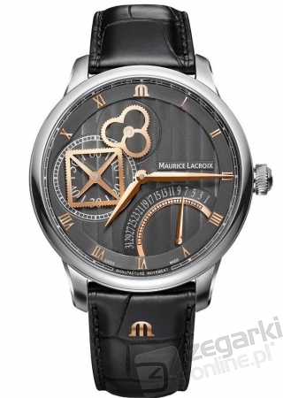 ZEGAREK MAURICE LACROIX MASTERPIECE SQUARE WHEEL RETROGRADE MP6058-SS001-310-1