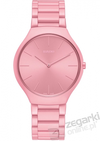 ZEGAREK RADO TRUE THINLINE LES COULEURS! LE CORBUSIER LUMINOUS PINK R27094642