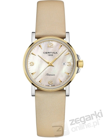 ZEGAREK CERTINA DS CAIMANO TITANIUM LADY C035.210.56.117.00