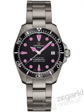 ZEGAREK CERTINA DS ACTION TITANIUM C048.807.44.051.01