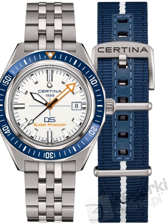 ZEGAREK CERTINA DS DS SUPER PH2000M STC C050.607.44.011.02