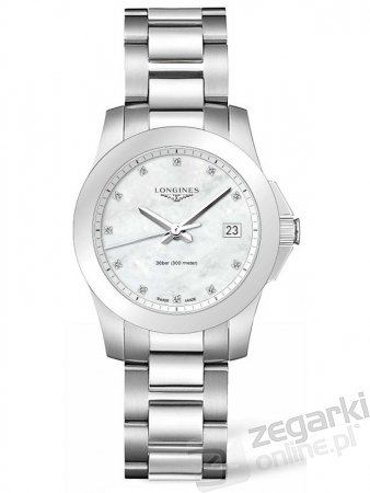 ZEGAREK LONGINES CONQUEST LADY  L3.377.4.87.6