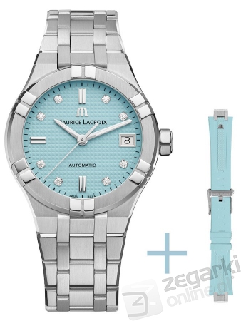 ZEGAREK MAURICE LACROIX AIKON LADY AUTOMATIC SUMMER EDITION LE AI6006-SS00F-451-C