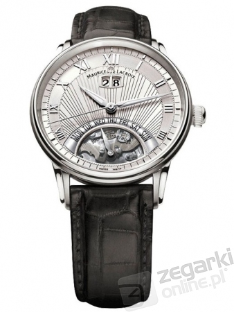 ZEGAREK MAURICE LACROIX MASTERPIECE JOURS RETROGRADE MP6358-SS001-11E