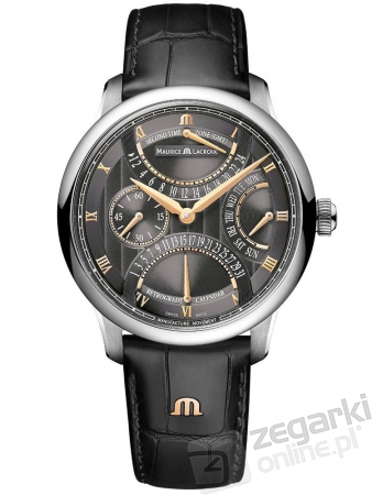 ZEGAREK MAURICE LACROIX MASTERPIECE TRIPLE RETROGRADE MP6538-SS001-310-1