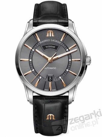 ZEGAREK MAURICE LACROIX PONTOS DAY DATE PT6358-SS001-331-1