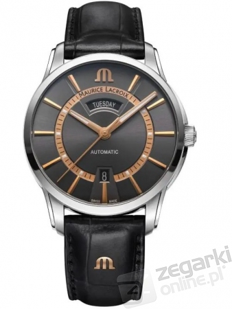 ZEGAREK MAURICE LACROIX PONTOS DAY DATE PT6358-SS001-333-2