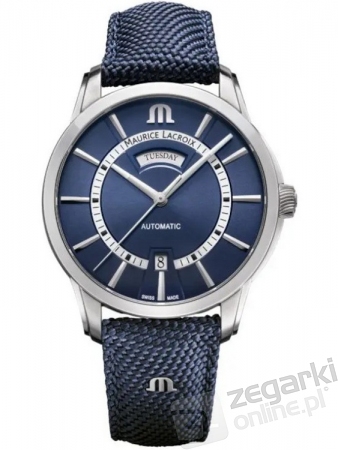 ZEGAREK MAURICE LACROIX PONTOS DAY DATE PT6358-SS004-431-4