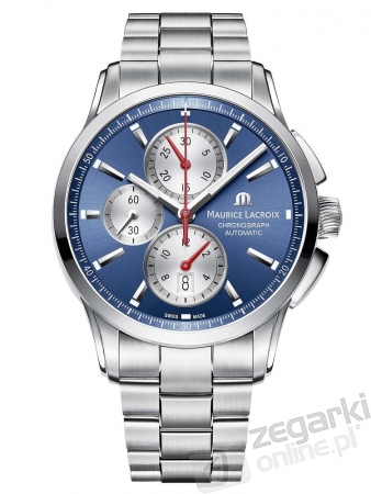 ZEGAREK MAURICE LACROIX PONTOS CHRONOGRAPHE PT6388-SS002-430-1