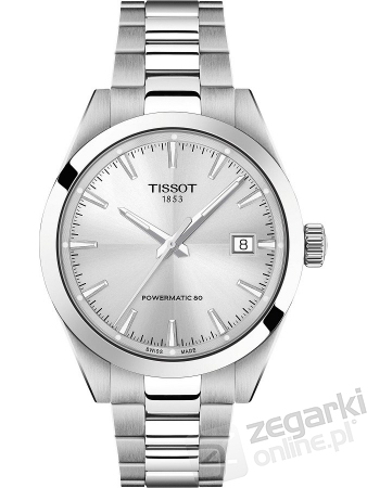 ZEGAREK TISSOT GENTLEMAN AUTOMATIC T165.807.11.031.00